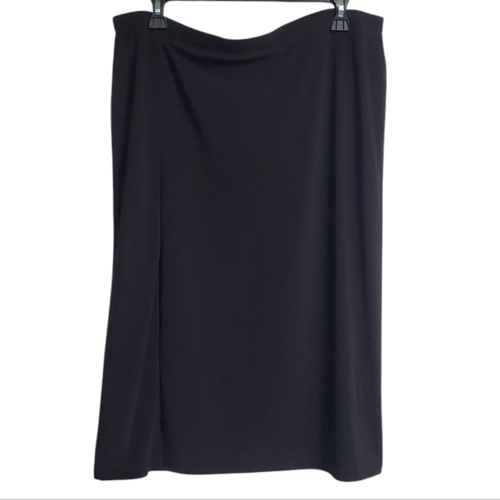 Rafaella Comfort Black Women's Pencil Skirt Size XL